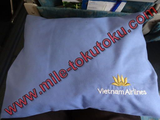 ベトナム航空 エコノミークラス A321 枕