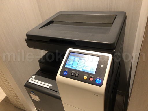 広島空港カードラウンジ Yamanami Villa コピー機