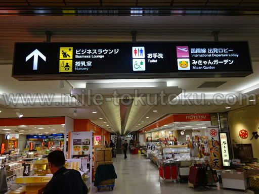 松山空港 ビジネスラウンジ 行き方