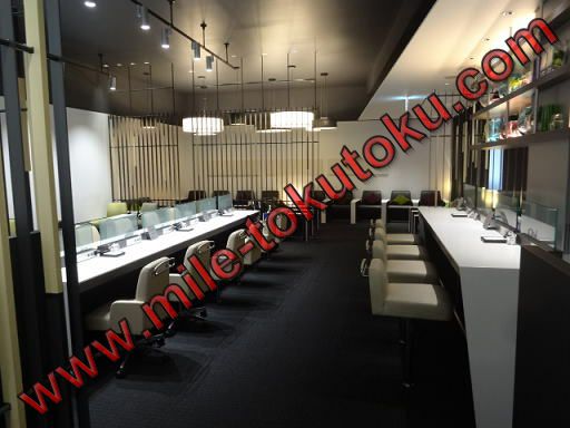 岡山空港 ANAラウンジ 全体の様子