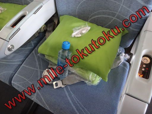 フィンランド航空 A330 エコノミークラス 水