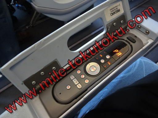 フィンランド航空 A330 エコノミークラス リモコン
