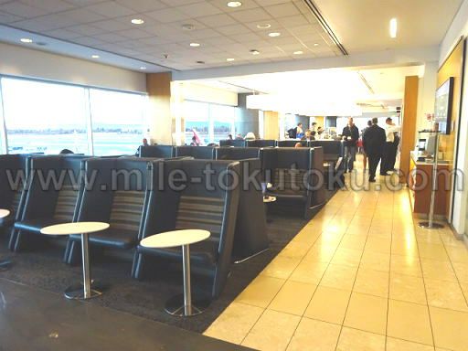 ロサンゼルス デルタ航空ラウンジ 雰囲気