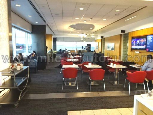 ロサンゼルス デルタ航空ラウンジ 全体