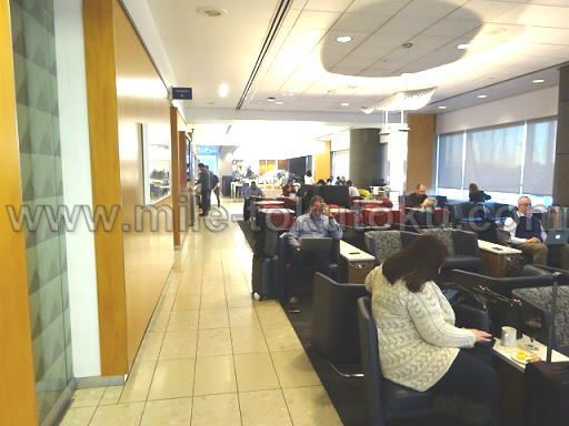 ロサンゼルス デルタ航空ラウンジ 全体