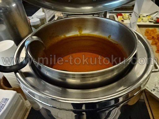 ロサンゼルス デルタ航空ラウンジ スープ