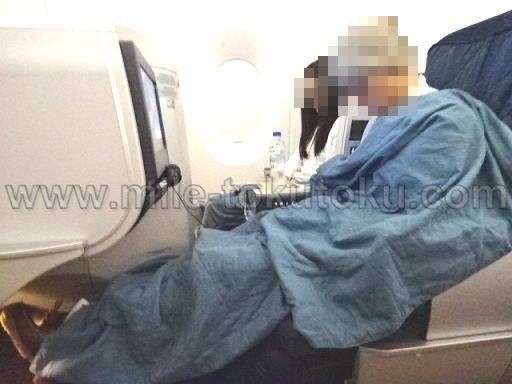 マレーシア航空 A350 ビジネスクラス 横から