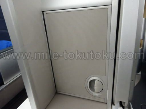 マレーシア航空 A350 ビジネスクラス 収納棚