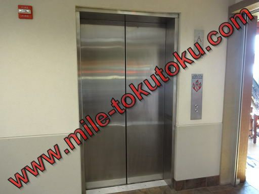 ホノルル空港 JALサクララウンジ エレベーター