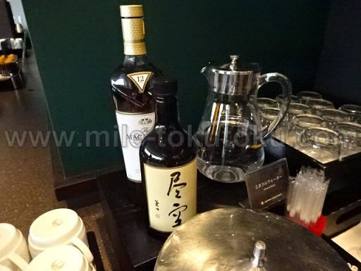羽田JALダイヤモンドプレミアラウンジ 焼酎