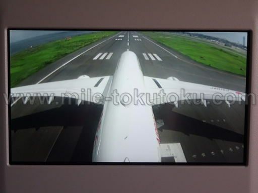 JAL国内線 新ファーストクラス 尾翼カメラ