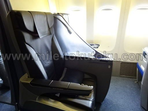 ANA国内線 プレミアムクラス 横から