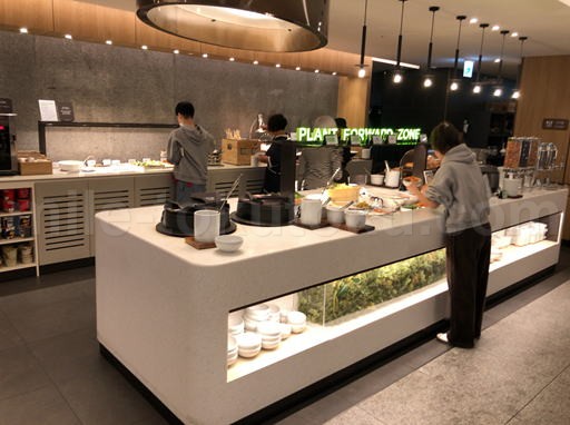 ソウル仁川 第1 PriorityPass SKY HUBラウンジ ビュッフェ