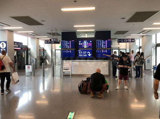 関西空港 大韓航空ラウンジ シャトル乗り場
