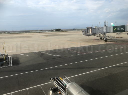 関西空港 大韓航空ラウンジ 外の景色