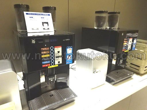 那覇空港 ANAラウンジ コーヒーマシン