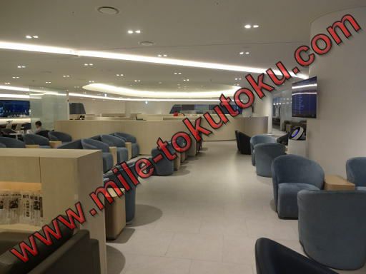 ソウル仁川空港 大韓航空ラウンジ 全体の雰囲気