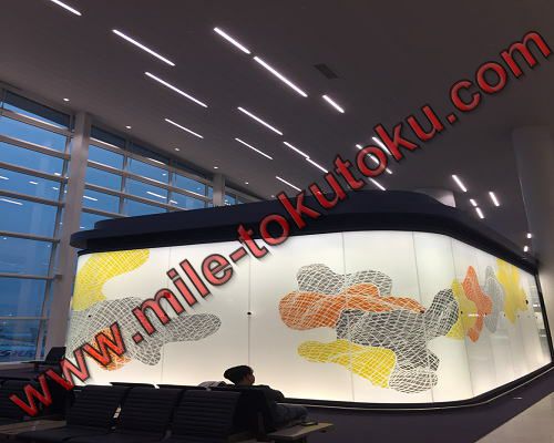 ソウル仁川空港 大韓航空ラウンジ 喫煙所