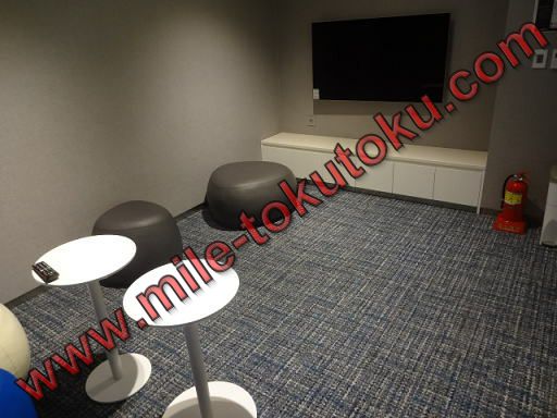 ソウル仁川空港 大韓航空ラウンジ ファミリールームの中