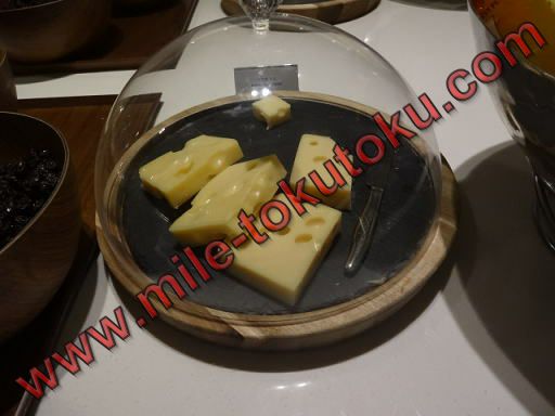 ソウル仁川空港 大韓航空ラウンジ チーズ