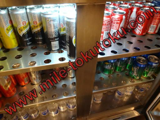 上海/浦東空港 中国東方航空ラウンジ ソフトドリンク