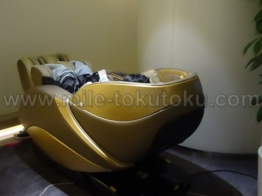 広州空港 中国南方航空ラウンジ マッサージチェア