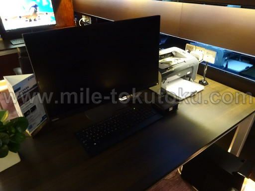 広州空港 中国南方航空ラウンジ プリンター