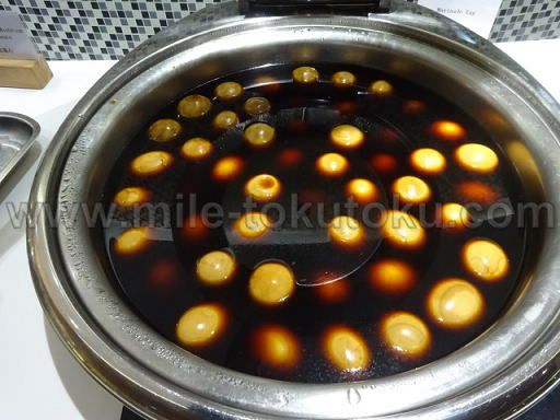 広州空港 中国南方航空ラウンジ 煮卵