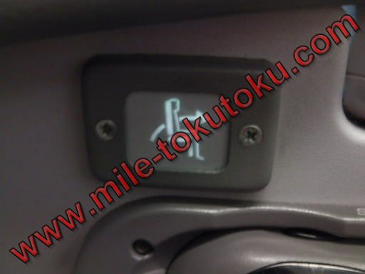 チャイナエアライン ビジネスクラス A330 頭付近のボタン