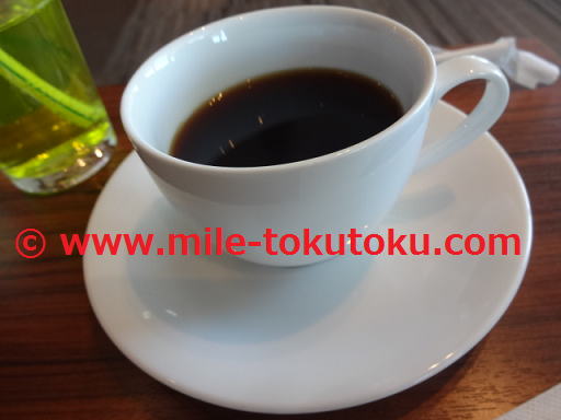 新千歳空港 スーパーラウンジ エムワン・カフェのコーヒー