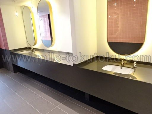 金浦空港 大韓航空ラウンジ 洗面所