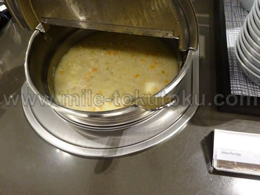 金浦空港 大韓航空ラウンジ お粥