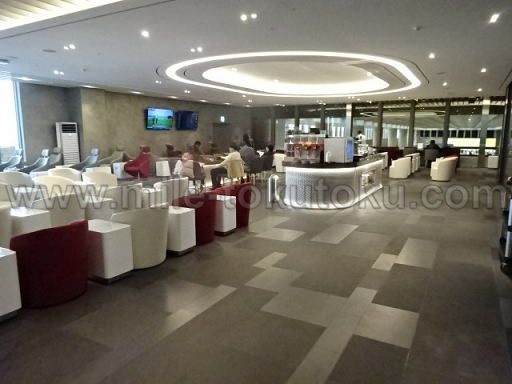 金浦空港 大韓航空ラウンジ 雰囲気