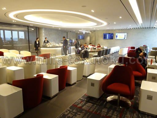 金浦空港 大韓航空ラウンジ 全体