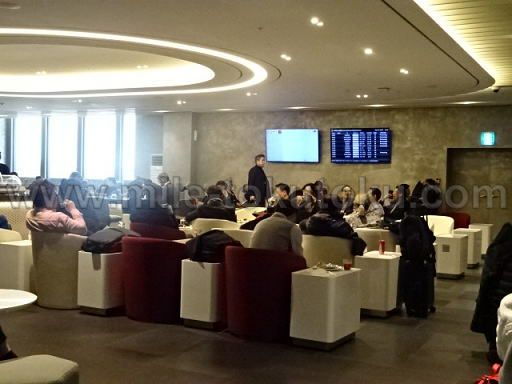 金浦空港 大韓航空ラウンジ 混雑時
