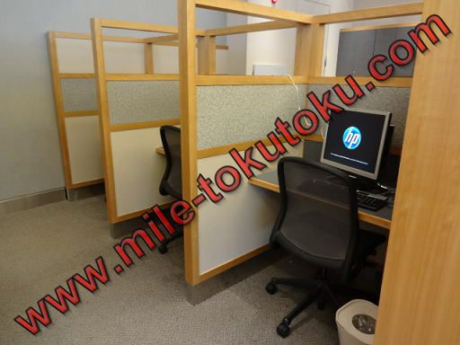 成田空港 アメリカン航空ラウンジ パソコンコーナー